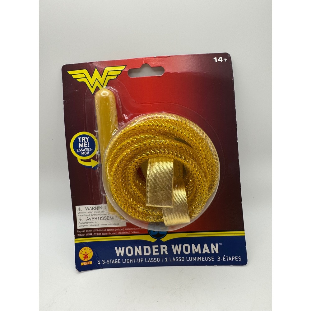 Rubies Wonder Woman 3 Stage Light Up Lasso Toy 14+
